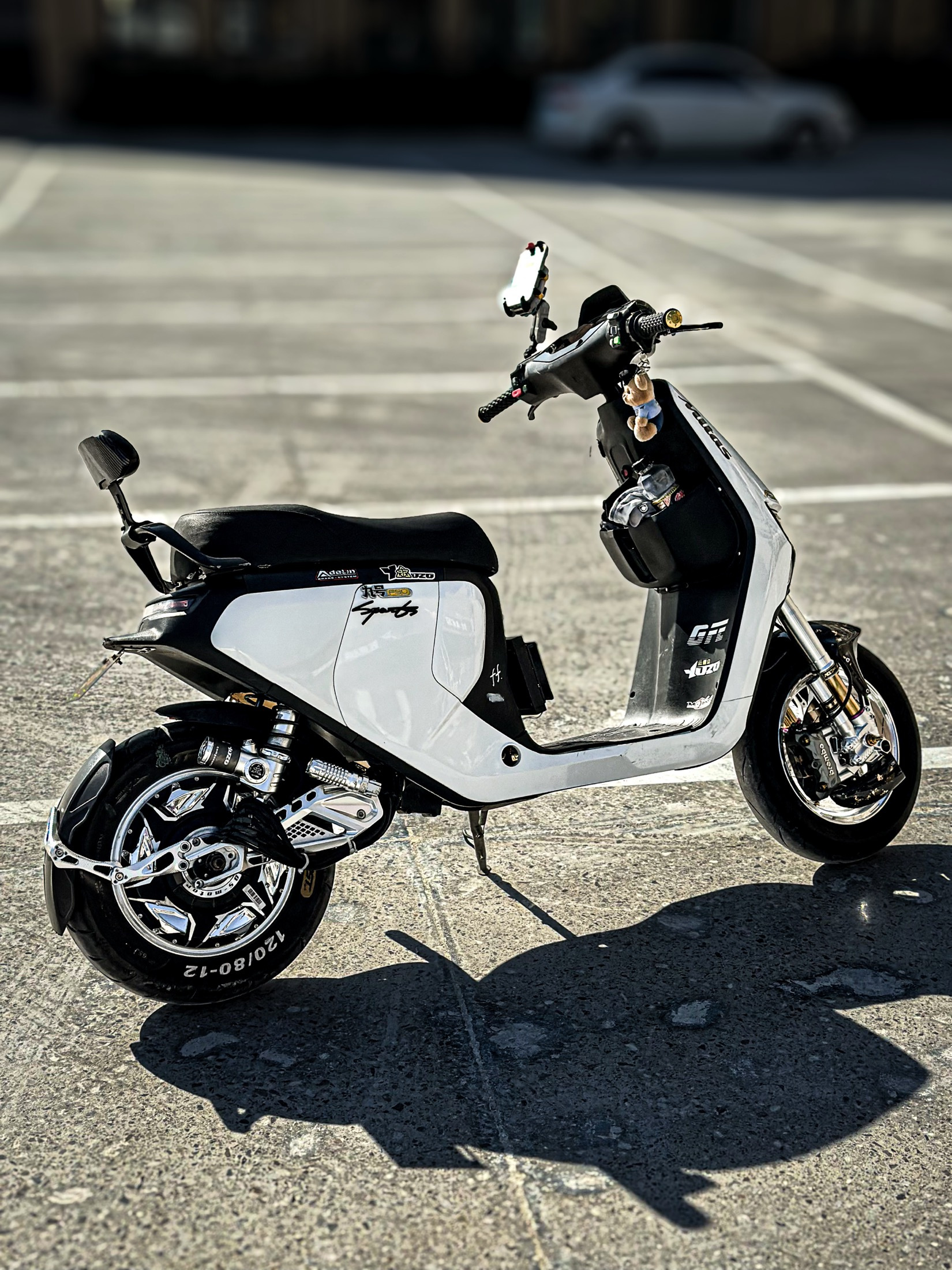 Selang rem jalinan untuk sepeda motor